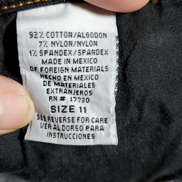 Mossimo Denim Mini Skirt Black - Picture 4 of 7